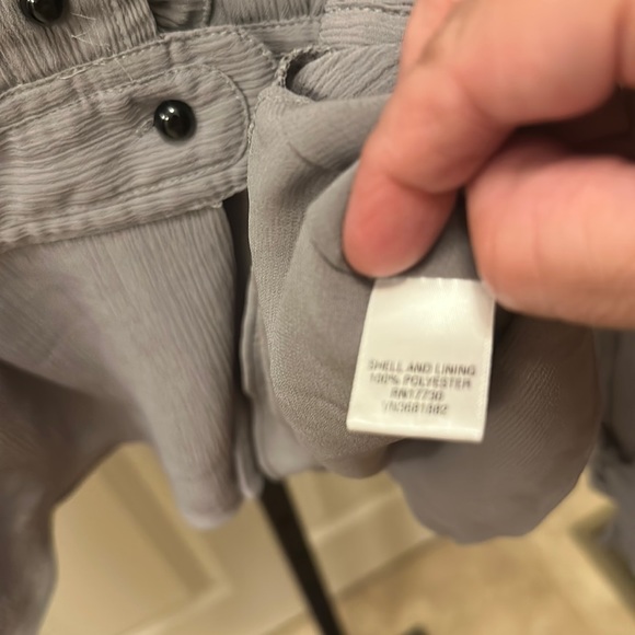 Alice Temperley for Target women’s Ruffled Victorian Gray Buttoned Blouse - Picture 16 of 17